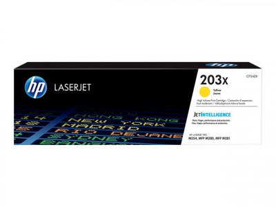 HP 203X Toner Jaune LaserJet 2500 pages