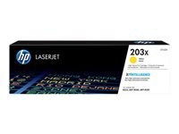 HP 203X Toner Jaune LaserJet 2500 pages