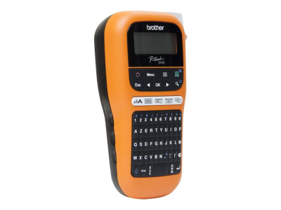 Brother P-Touch PT-E110 - Étiqueteuse pour les électriciens Industrielle Portable et Ergonomique