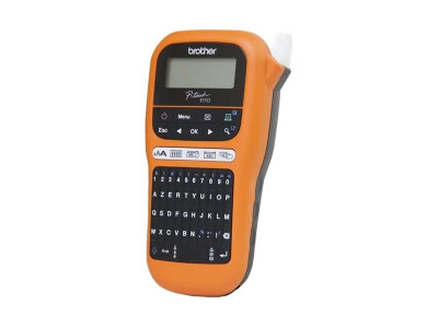 Brother P-Touch PT-E110 - Étiqueteuse pour les électriciens Industrielle Portable et Ergonomique