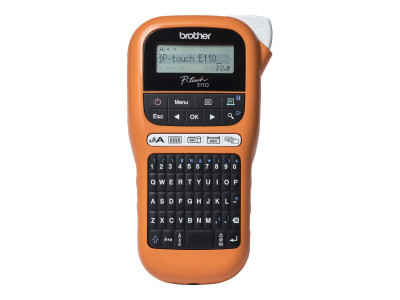 Brother P-Touch PT-E110 - Étiqueteuse pour les électriciens Industrielle Portable et Ergonomique