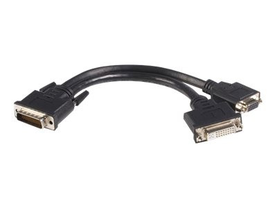 Startech : 8IN LFH 59 MALE TO FEMALE DVI I VGA DMS 59 cable