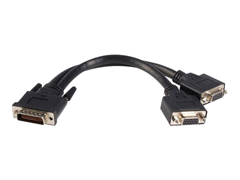 Startech : 8IN LFH 59 MALE TO DUAL FEMALE VGA DMS 59 cable
