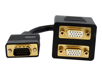 Startech : 1 FT VGA TO 2X VGA VIDEO SPLITT cable M pour