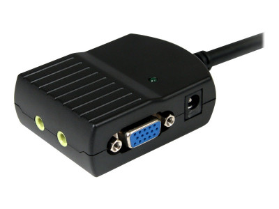 Startech : 2 PORT VGA VIDEO SPLITTER W/ AUDIO - USB POWERED