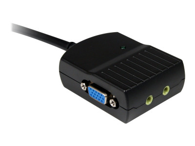 Startech : 2 PORT VGA VIDEO SPLITTER W/ AUDIO - USB POWERED