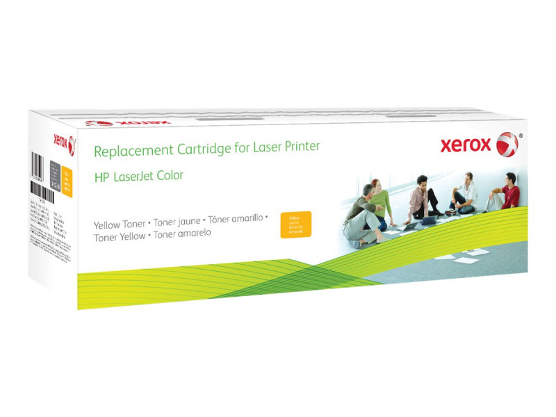 Xerox Yellow cartouche toner équivalent à HP 130A - CF352A - 1000 pages