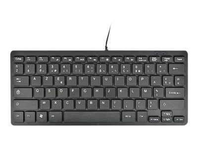 MCL Samar : AZERTY MINI USB KEYBOARD - BLACK