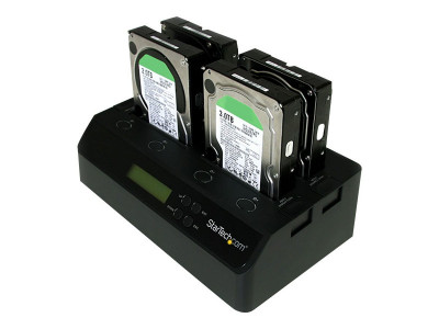 Startech : 4 BAY USB 3.0 ESATA TO SATA 1:3 HARD drive DUPLICATOR DOCK