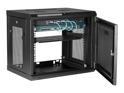 Startech : 9U WALL MOUNT RACK - WALL MOUNT SERVER et NETWORK CABINET-17IN