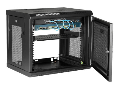 Startech : 9U WALL MOUNT RACK - WALL MOUNT SERVER et NETWORK CABINET-17IN