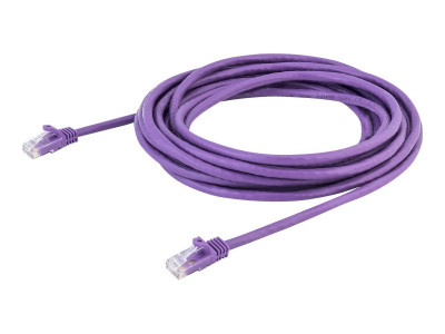 Startech : 5M PURPLE CAT6 cable SNAGLESS ETHERNET cable UTP