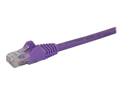 Startech : 5M PURPLE CAT6 cable SNAGLESS ETHERNET cable UTP