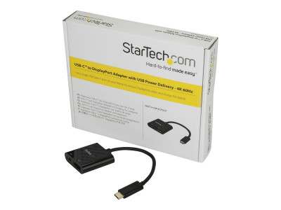 Startech : USB C TO DISPLAYPORT ADAPTER POWER DELIVERY USBC ADAPTER