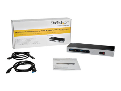 Startech : USBC / USB 3.0 DOCKING STATION DUAL HDMI/DUAL DP/HDMI DP 60HZ