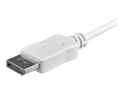 Startech : 1M USB-C TO DISPLAYPORT cable USB C TO DP ADAPTER - WHITE