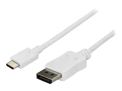 Startech : 1.8M USB-C TO DISPLAYPORT cable USB C TO DP ADAPTER - WHITE