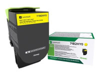 Lexmark CS/X417 Jaune toner a rendement élevé LPR
