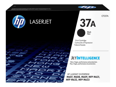 HP : Laserjet cartouche toner 37A BLACK