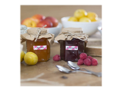 Brother TZE-MPRG31 ruban laminé P-Touch 12mm Noir sur vivhy Rouge