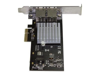 Startech : DUAL PORT NETWORK card - PCIE 10GBASE-T/NBASE-T NIC INTEL X550