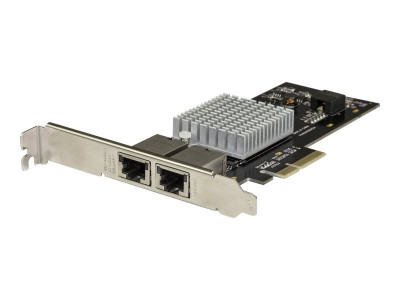 Startech : DUAL PORT NETWORK card - PCIE 10GBASE-T/NBASE-T NIC INTEL X550