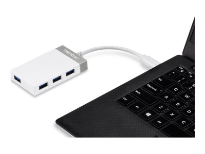 TrendNet : 4-PORT USB-C MINI HUB .