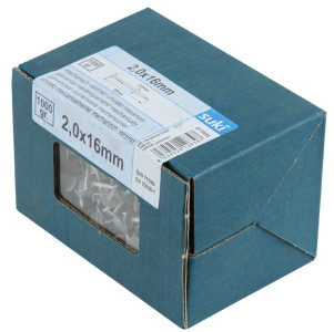 suki. Pointe pour carton bitumé, 2,0 x 16 mm, 400 g,