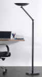 UNILUX LED lampadaire VARIALUX, couleur: gris métallisé UNILUX LED lampadaire VARIALUX, couleur: gris métallisé