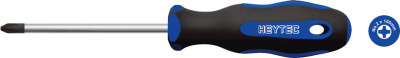 tournevis Heytec, 1,2 x 6,5 x 150 mm, noir / bleu