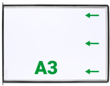 tarifold tdisplay Poche à pivot, A4, rouge