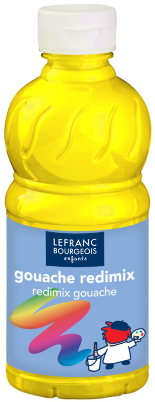 LEFRANC & BOURGEOIS Gouache liquide 250 ml, jaune primaire