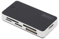 Lecteur de carte tout-en-un USB 3.0 DIGITUS, noir/argent