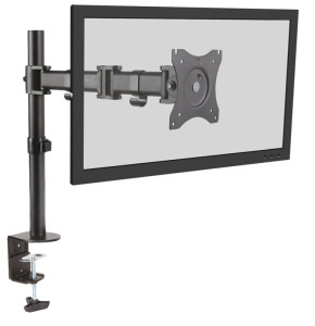 DIGITUS bras de moniteur LCD / LED unique, avec le pied de serrage, à 69 cm