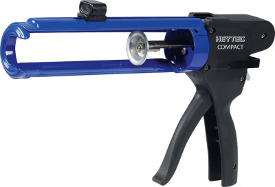 pistolet à calfeutrer professionnel Heytec Compact, bleu / noir