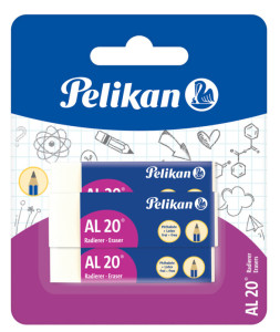 Gomme de plastique Pelikan AL 20, blister