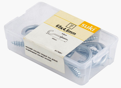 Suki. crochets Corde à linge, 80x5,2x26 mm, Contenu: 10 pièces