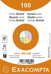 EXACOMPTA Fiches bristol, A6, quadrillé, blanc EXACOMPTA Fiches bristol, A6, quadrillé, blanc