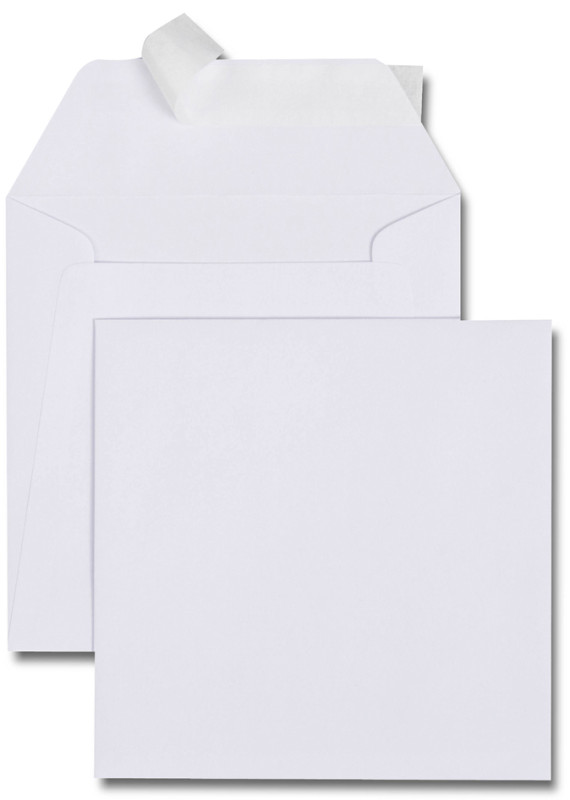 GPV Enveloppes, 220 x 220 mm, sans fenêtre, blanc