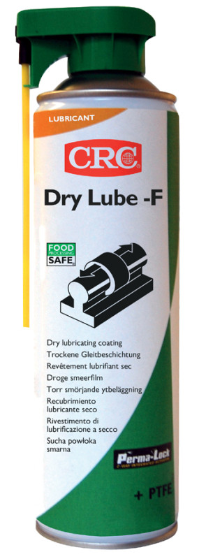 CRC Revêtement lubrifiant sec DRY LUBE-F, spray de 500 ml