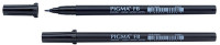 stylo brosse SAKURA PIGMA BROSSE 3 Case, noir stylo brosse SAKURA PIGMA BROSSE 3 Case, noir