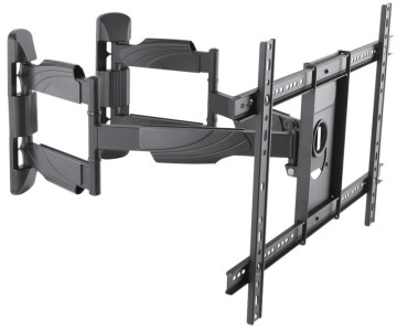 LogiLink Support mural de coin pour TV Full Motion,