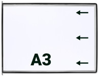 tarifold tdisplay Poche à pivot, A4, blanc