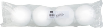 KNORR prandell Kit de boules en polystyrène, blanc,