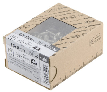 Suki. Spengler vis 4,5x65 mm, PZ2, 100 pièces