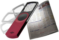 WEDO loupe rectangulaire balancer avec éclairage à LED, affichage 15er