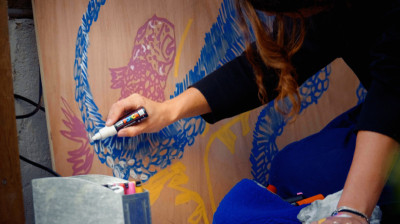 uni-ball Marqueur à pigment POSCA PC7M, rose