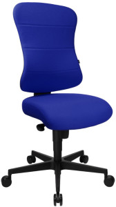 chaise pivotante de bureau topstar « Confort type », bleu