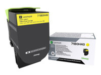 Lexmark CS/X417 Jaune toner a rendeemnt élevé NON LPR