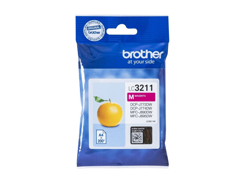 Brother : MAGENTA cartouche encre avec CAPACITY de 200 pages